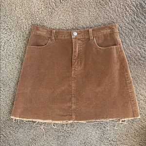 Corduroy Skirt